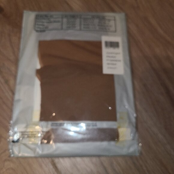 1960's VTG NEW 1 Piar Round The Clock Garter Stockings Bare Beige Fits 8.5 - 11 - Picture 3 of 4